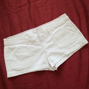 Hollister White Shorts